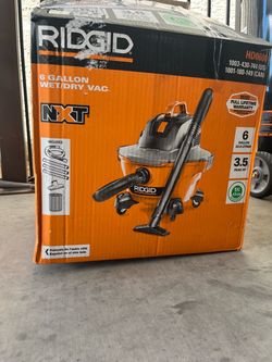 RIDGID NXT 6 Gallon Wet/Dry Vac HD0600
