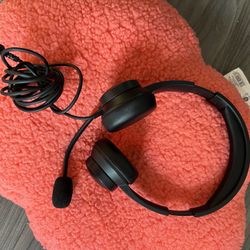 USB Headset With Wired Headphone