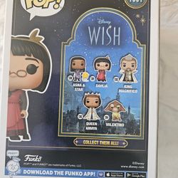 Funko Pop! vinyl figure of Dahlia from the Disney movie Wish. 
