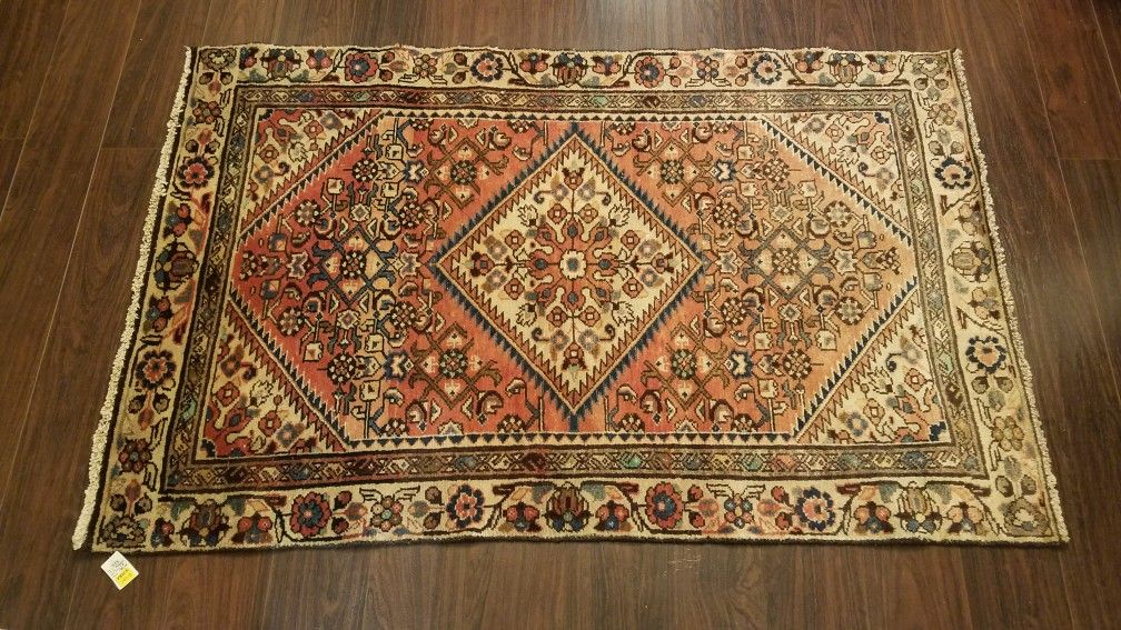 Khamereh Persian Rug | 3'1" × 4'9" | Hand-Knotted