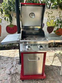 Red Nexgrill Deluxe 2-Burner Propane BBQ Grill