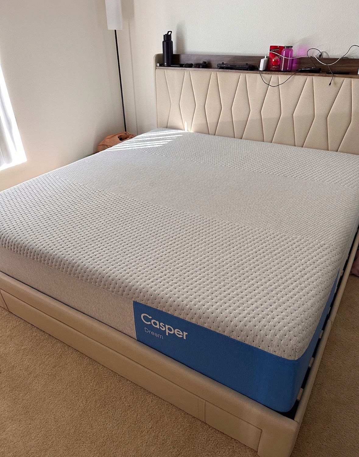 ๐๏ธ KING Casper Hybrid Memory Foam Mattress - Like New