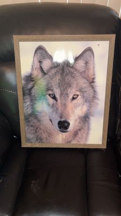Wolf paining