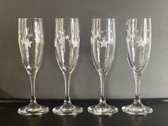 Four Wine Glasses