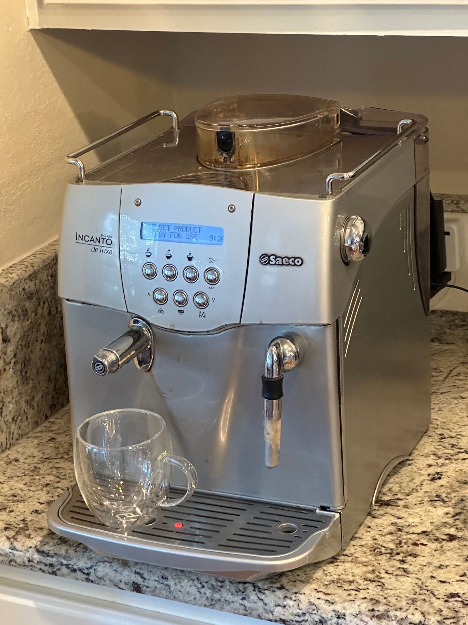 Saeco Incanto Deluxe Super Automatic Coffee Maker