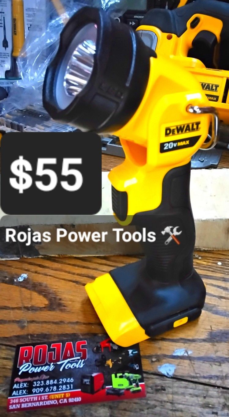 DEWALT 20V MAX LITHIUM-ION CORDLESS LED WORKLIGHT (TOOL-ONLY)