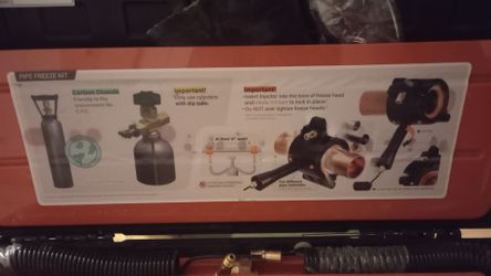 Freeze pipe repair kit