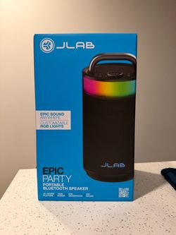JLab Epic Party Portable Bluetooth Speaker