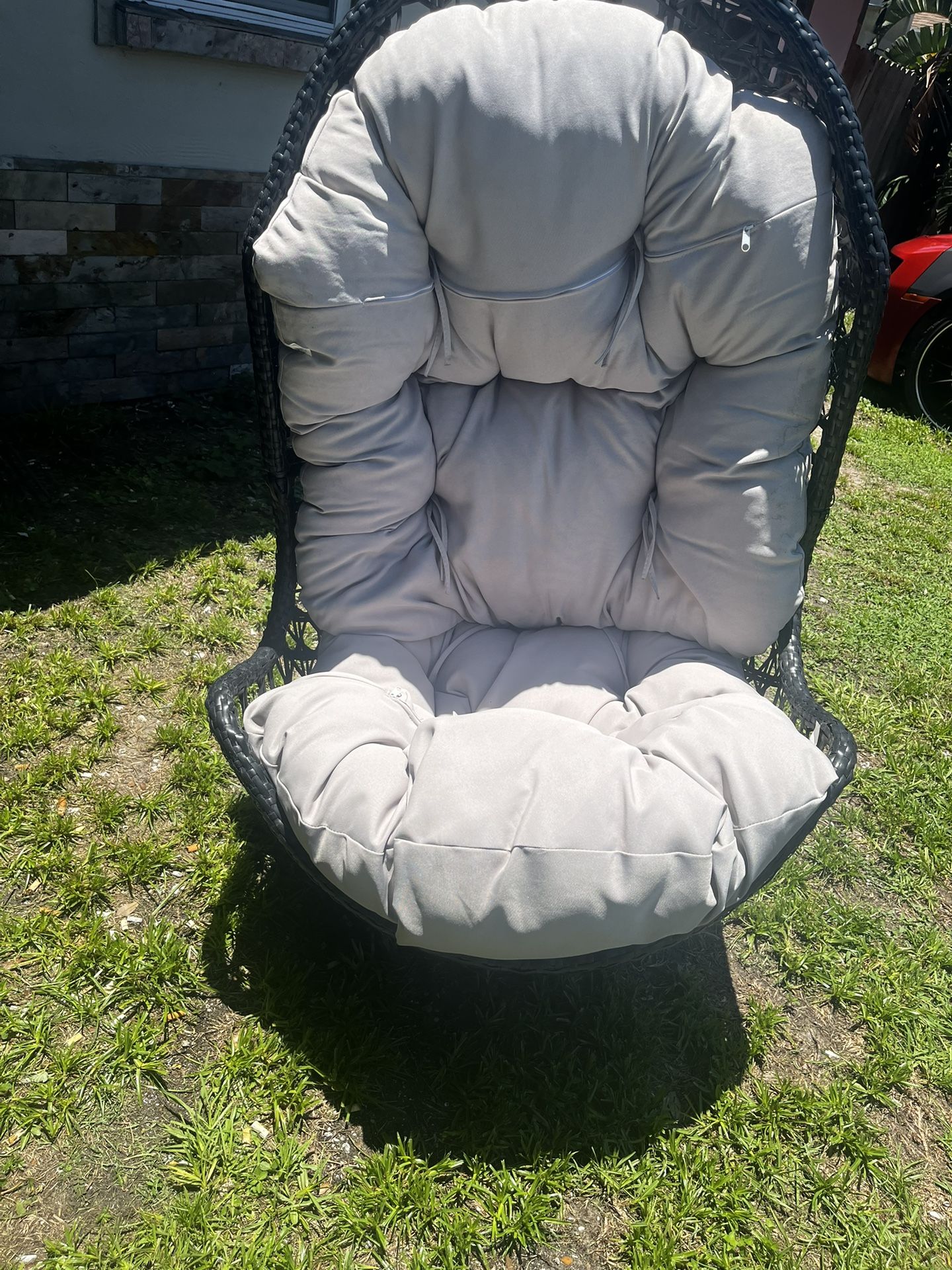 Hanging Egg Chair Sunnydaze cordelia