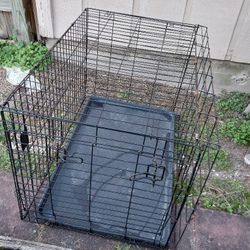Jaula Para Perro.grande De Hierro