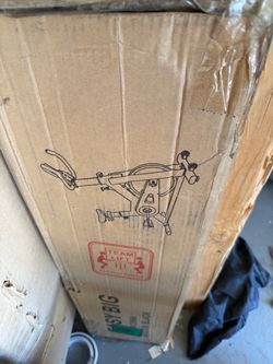 Exercise Bike in Box