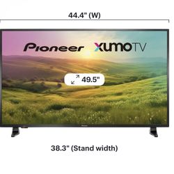Pioneer - 50" Class LED 4K UHD Smart Xumo TV