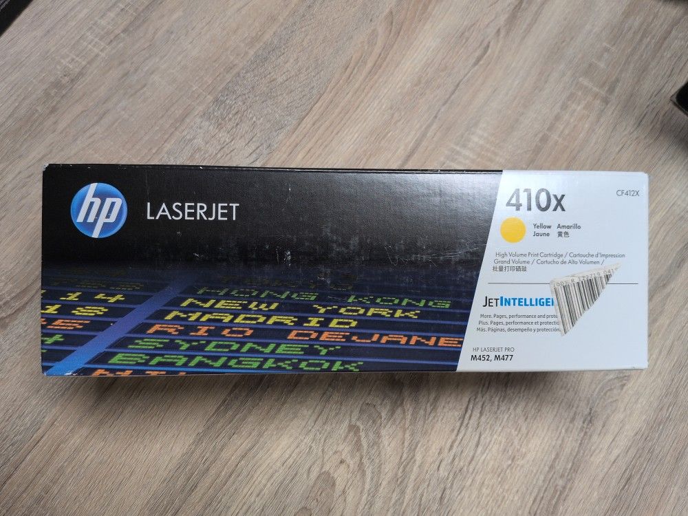 hp LaserJet Cartridge 410 X ( CF 412X) Yellow