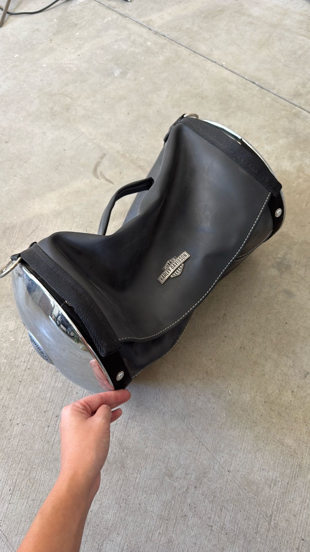 Harley-Davidson Leather Saddlebag