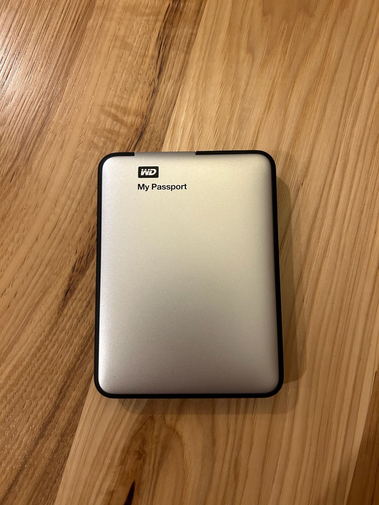 WD MyPassport 500gb