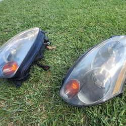 Infiniti g35 coupe left and right headlight