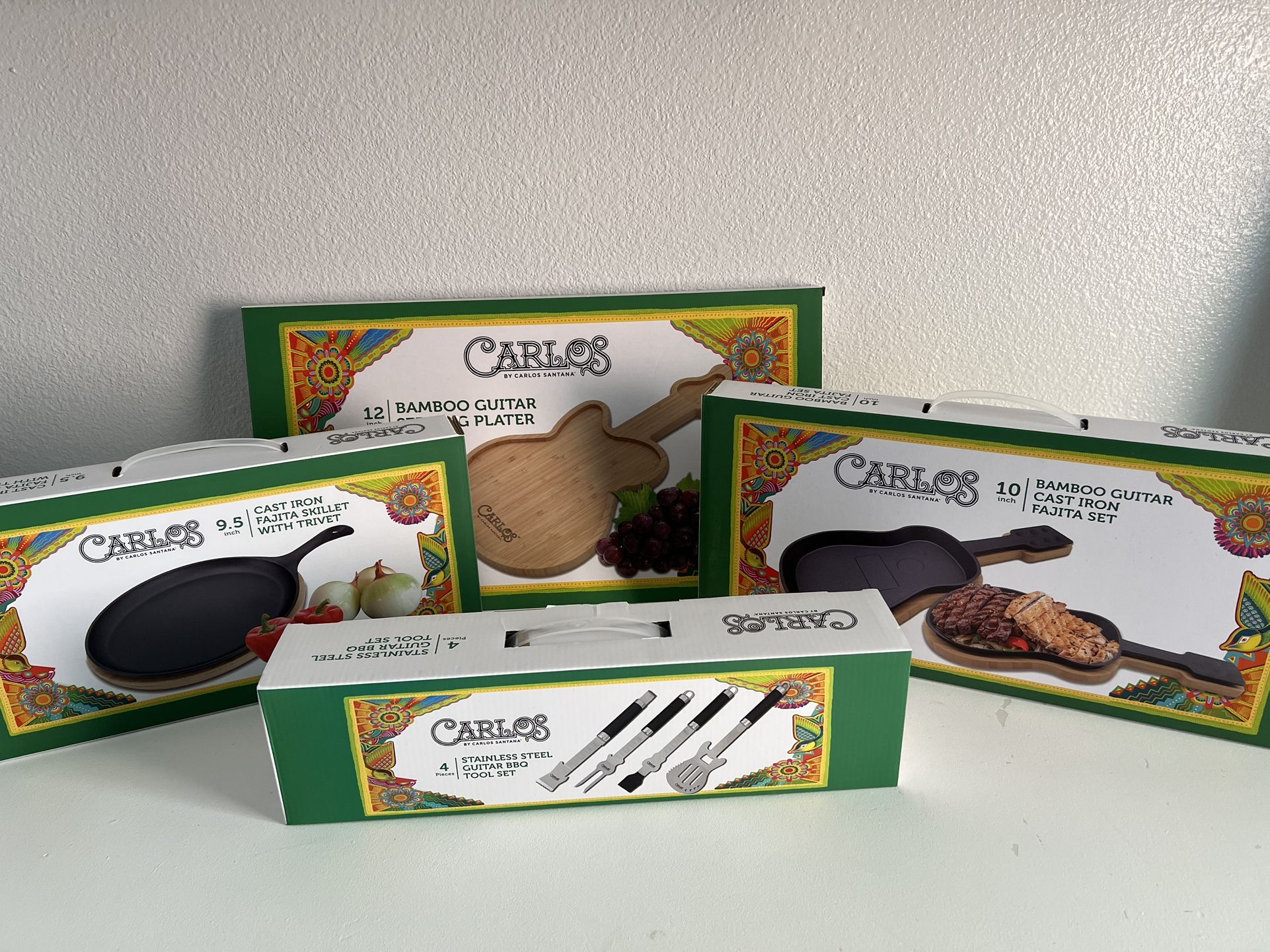 Carlos Santana Serving Sets And BBQ Tool Set