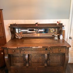 Antique Buffet. 
