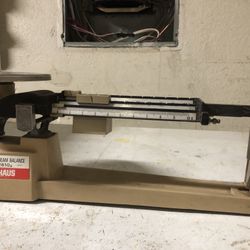triple beam balance