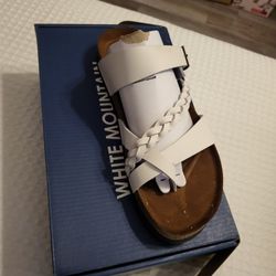 White Sandals