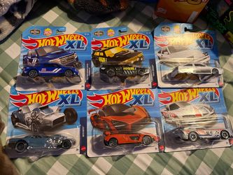2026 HOT WHEELS XL WAVE 3 COMPLETE SET OF 6 **NEW**