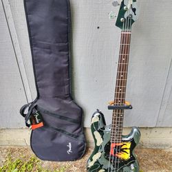 Fender Squire WWP Custom Painted Guitar 
