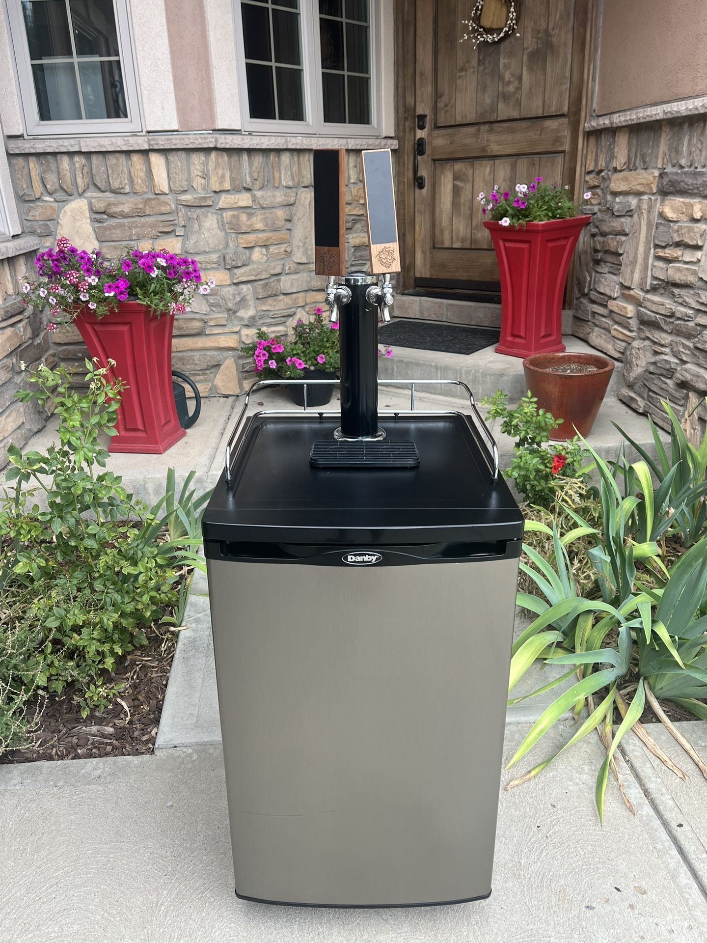 Dual Tap Kegerator