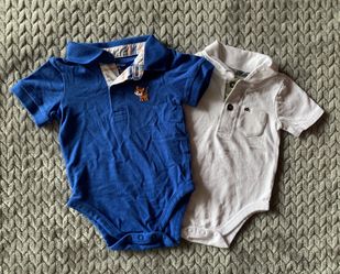 2 Polo Collard Onesies from Garanimals in 3-6M