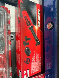 Snap on electric ratchet