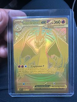 Mega charizard y ex gold