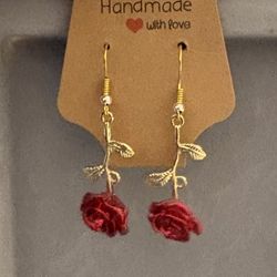 Rose Earrings