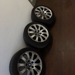 Bmw rims and tires