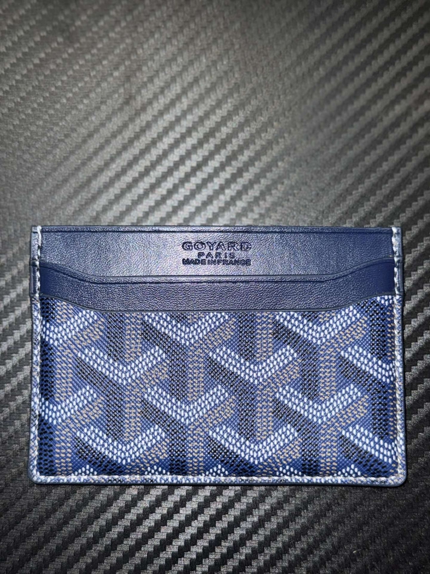 Blue Goyard Wallet