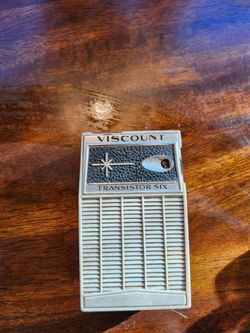 Viscount Transistor Six Vintage Pocket Radio