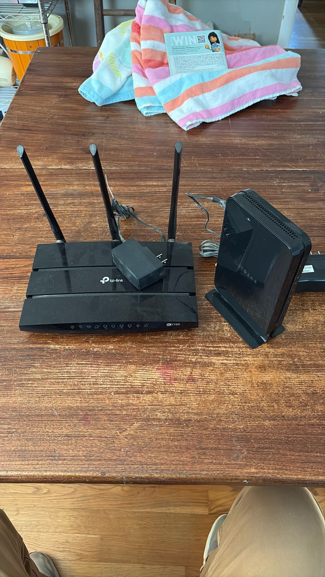 Wifi Router And modem