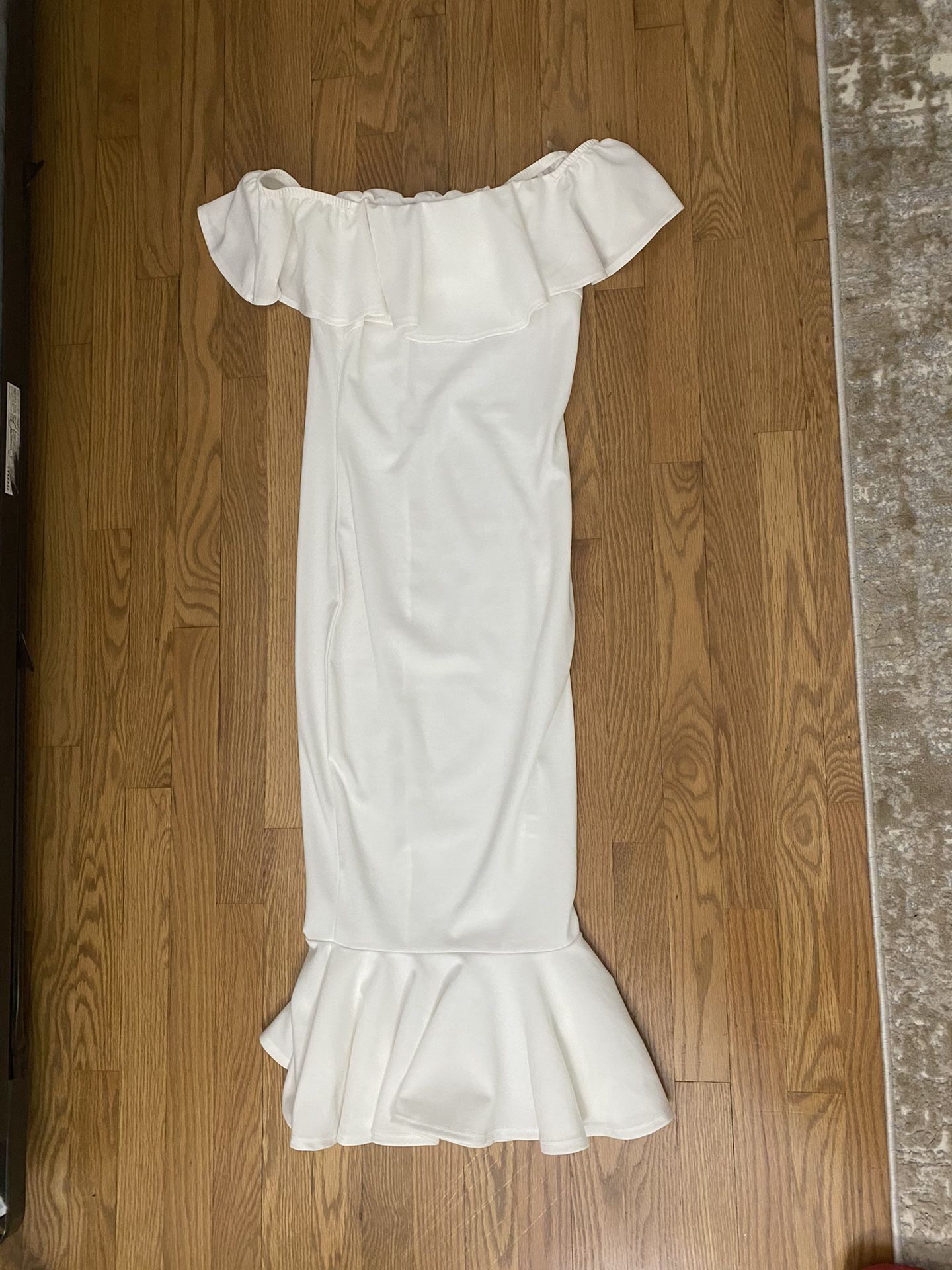 White Mermaid Dress