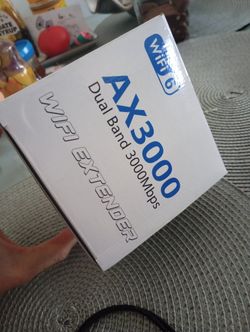AX3000 WiFi 6 Extender. 