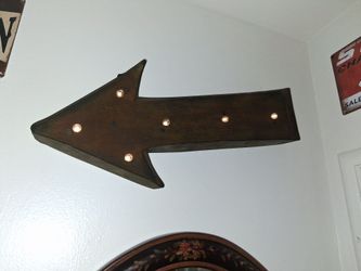 Light up arrow