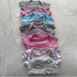 Gerber Newborn Onesie 6 Piece Set 
