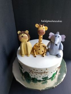 Jungle Theme Cake
