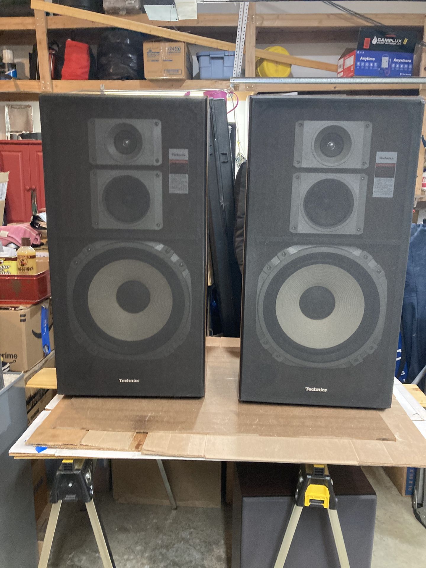 Vintage Technics SB-2660 3-Way Floor Speakers – Clean – Powerful Sound