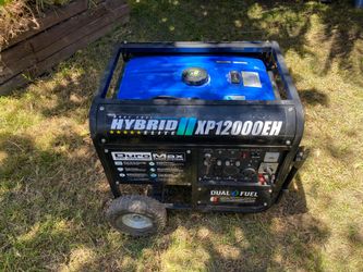DuroMax XP12000EH Hybrid Elite dual-fuel portable generator