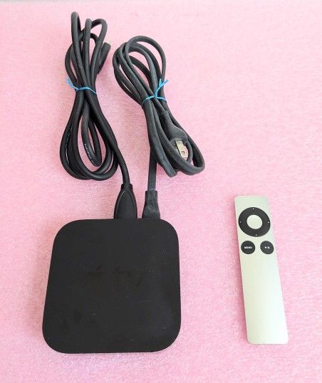 Apple TV A1469 With Remote Control Work Great 