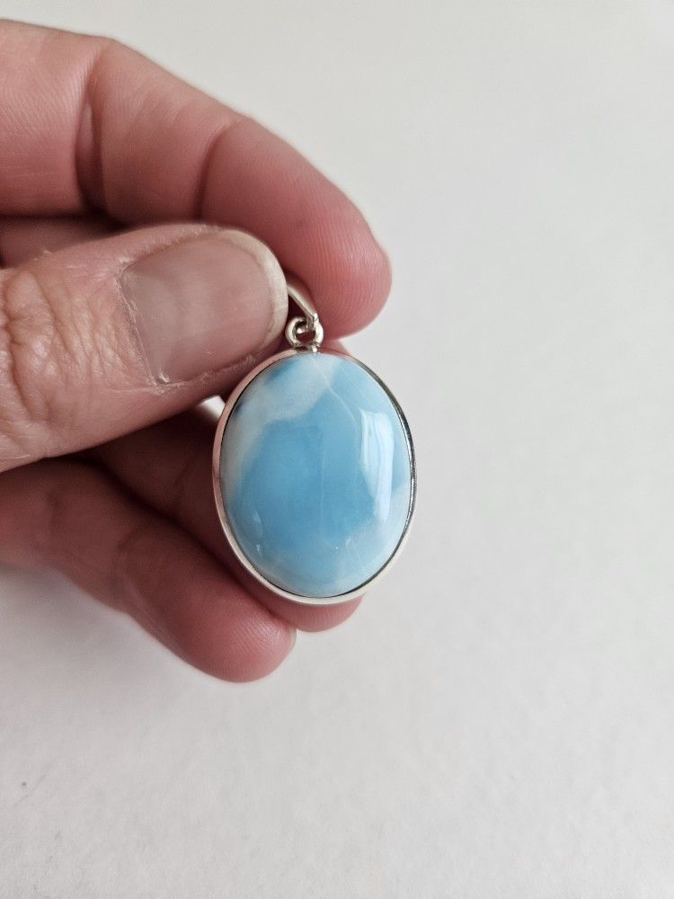 Larimar Pendant