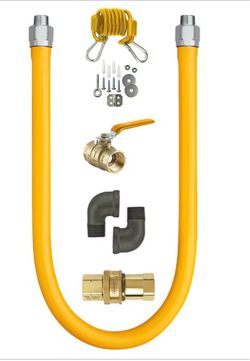 Krowne Silver Series Complete Gas Connector Kit