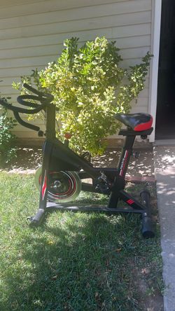 Exercise bike open box