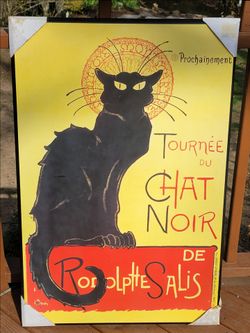 Le Chat Noir Vintage wall Art Poster print 24x36