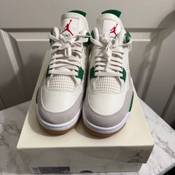 Jordan 4 sb pine green size 9