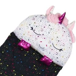 New In Box Kids Unicorn Sleeping Bag Large Thick 