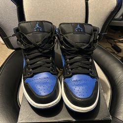 Jordan 1 “black Royal Blue”